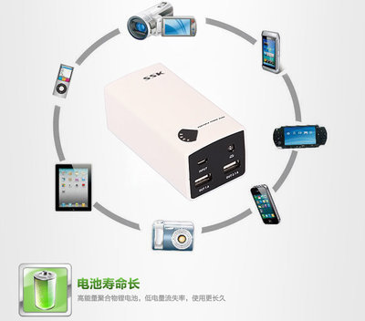 SSK飚王风灵系列SRBC513移动电源评测 8800mAh大容量带来的安心与便捷